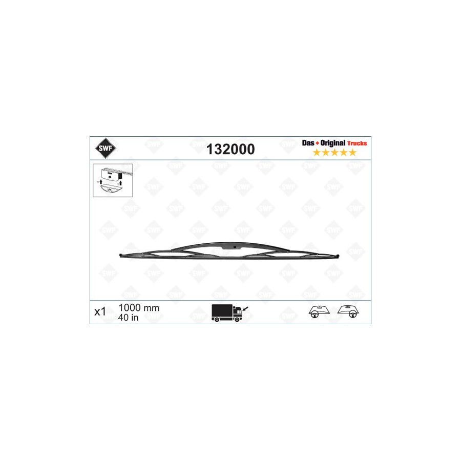 Swf 132000 Original Wiper Blade | ML Performance UK Car Parts
