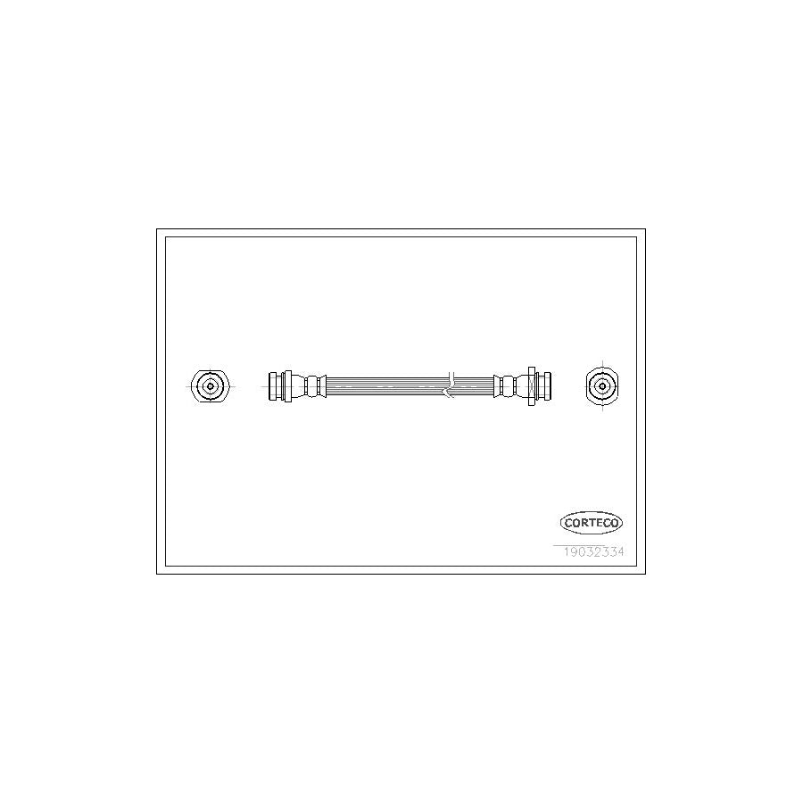 Corteco 19032334 Brake Hose | ML Performance UK