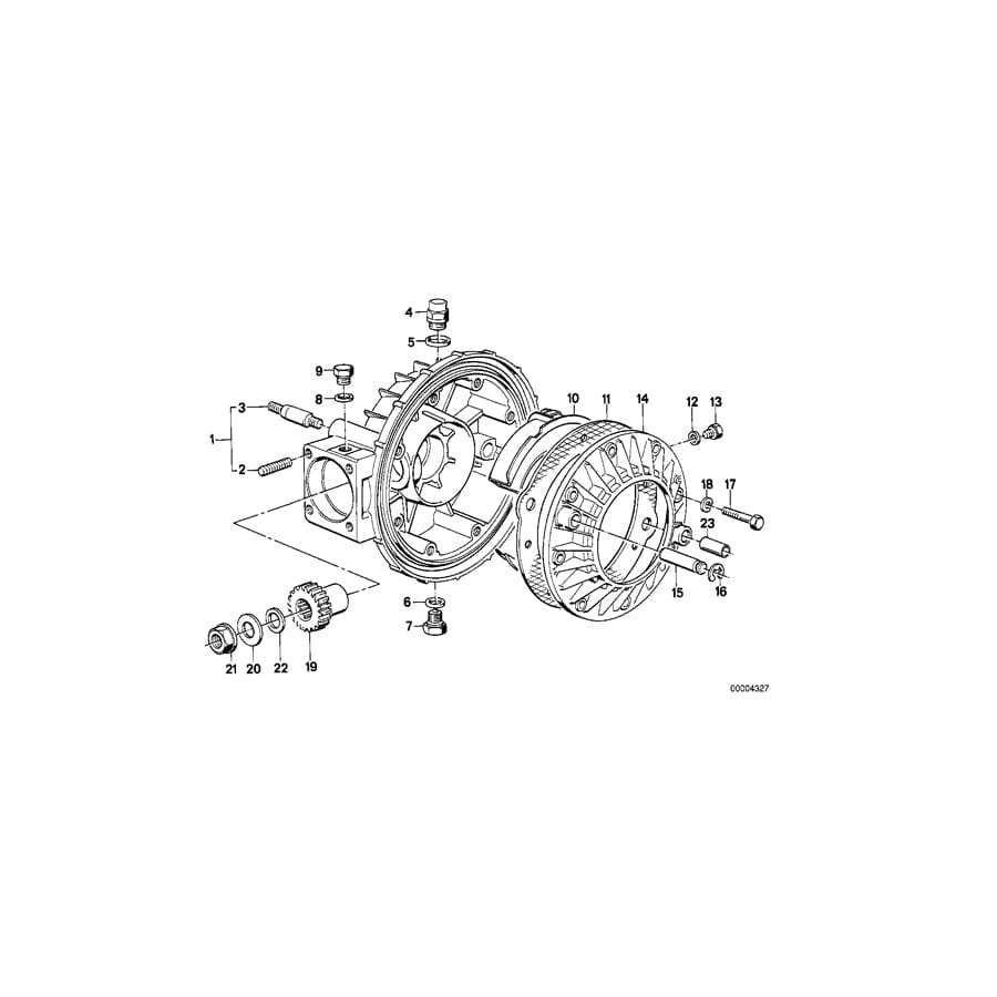 Genuine BMW 33111452033 100 65 Housing (Inc. & R 65 RT) | ML Performance UK Car Parts