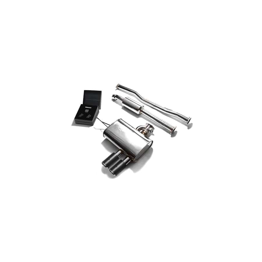 Armytrix MNF5V-DC11 Valvetronic Exhaust System Mini Cooper S F 55 2014-2020 with Dual Carbon Fiber 3.5" | ML Performance UK UK Car Parts