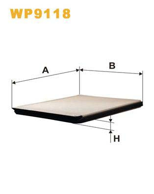 WIX Filters WP9118 Pollen Filter For Citroën Xsara