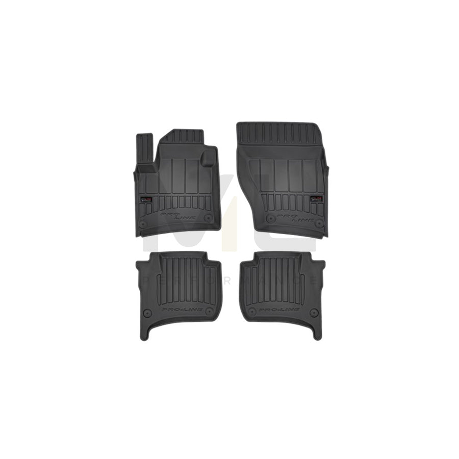 FROGUM Tailored 3D407671 Floor mat set Elastomer, Front and Rear, Quantity: 4, Black | ML Performance Car Parts