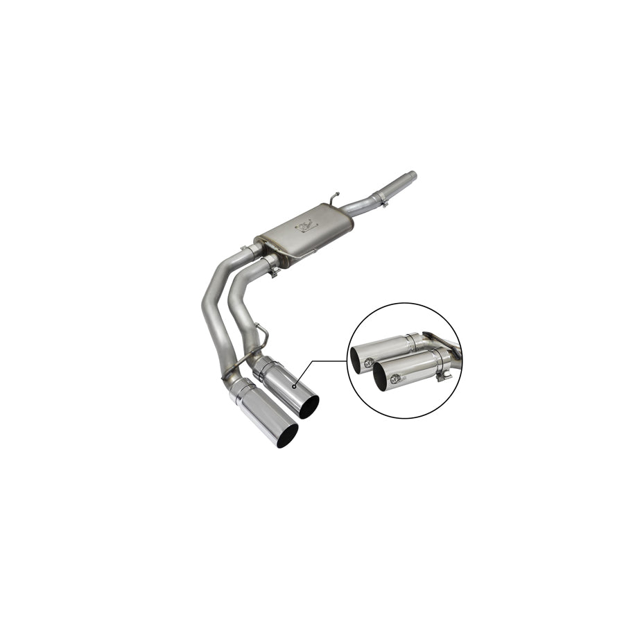 aFe 49-43079-P Cat-Back Exhaust System Ford F-150 04-08 V8-4.6/5.4L | ML Performance UK Car Parts