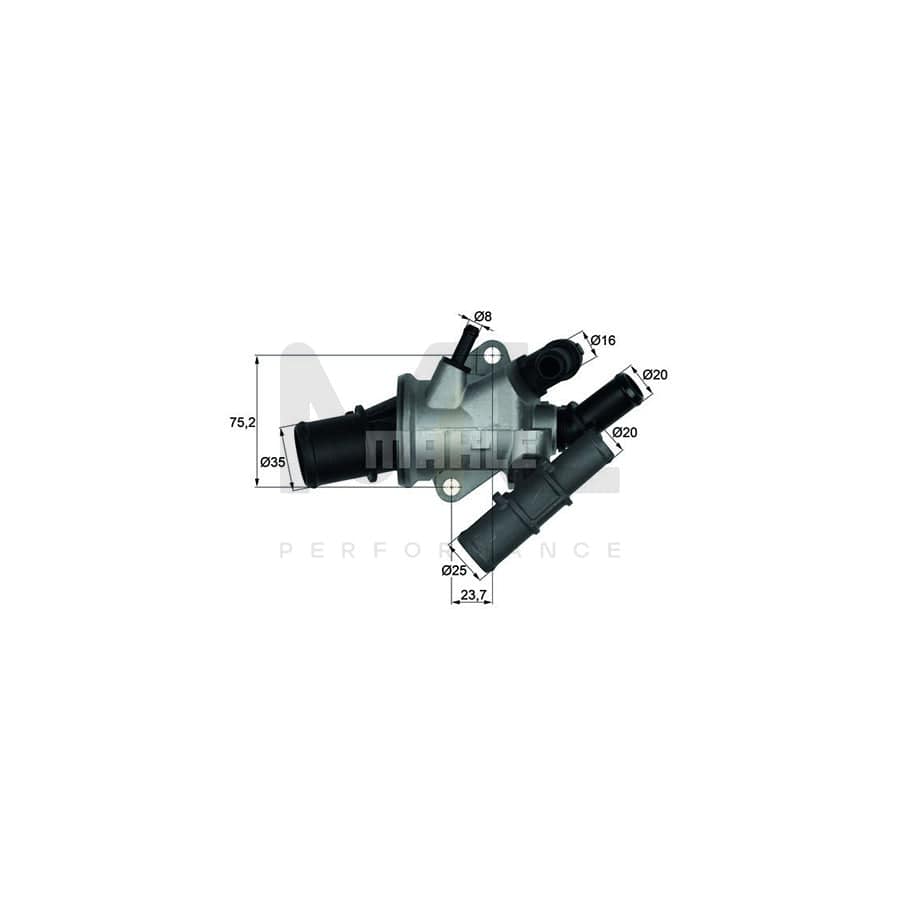 MAHLE ORIGINAL TM 5 109 Engine thermostat Opening Temperature: 109��C, with seal | ML Performance Car Parts