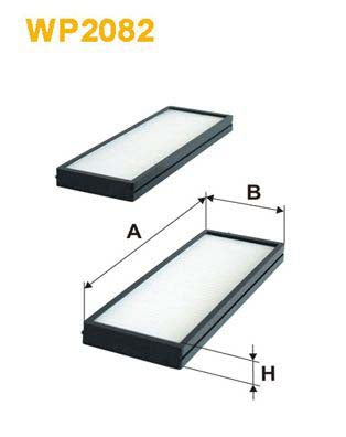 WIX Filters WP2082 Pollen Filter For Hyundai I20