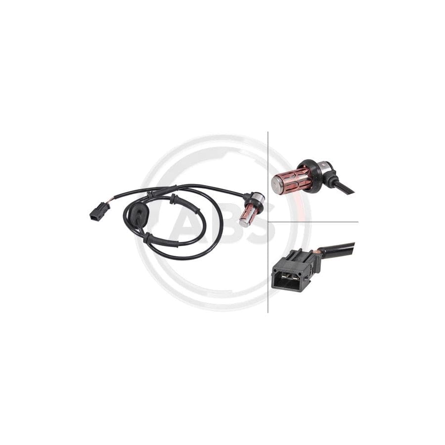 A.B.S. 30186 ABS Sensor for AUDI A4 | ML Performance UK Car Parts