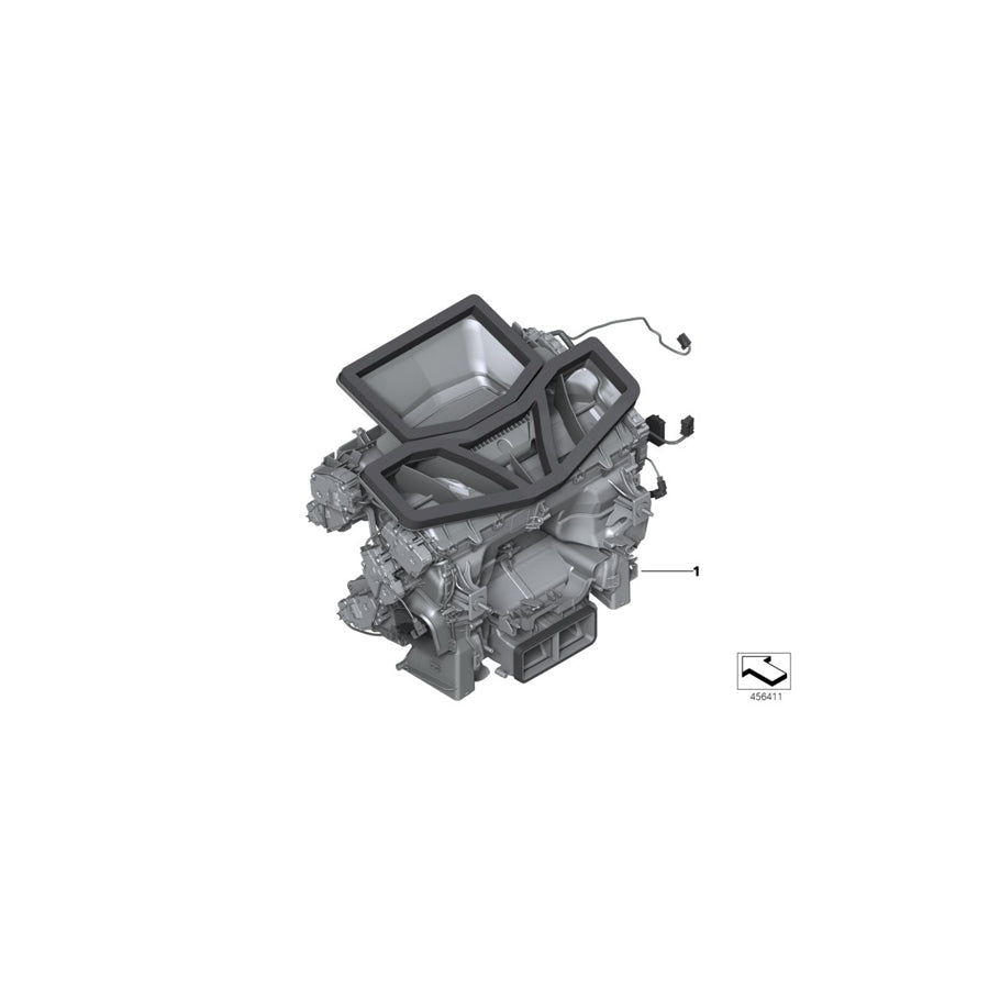 Genuine BMW 64119361727 G14 G15 F92 Distribution Housing A/C Unit (Inc. M850iX, 840i & 840iX) | ML Performance UK