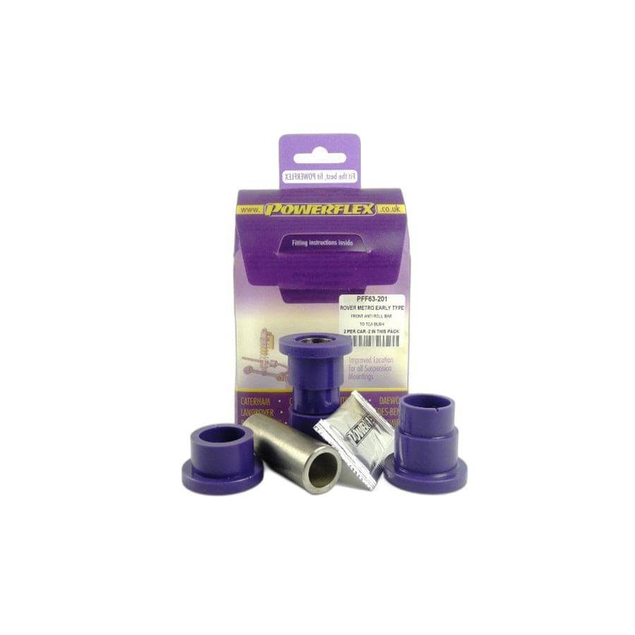 Powerflex PFF63-201 Rover Front Track Control Arm Outer Bush (Inc. Metro & MG) | ML Performance UK Car Parts