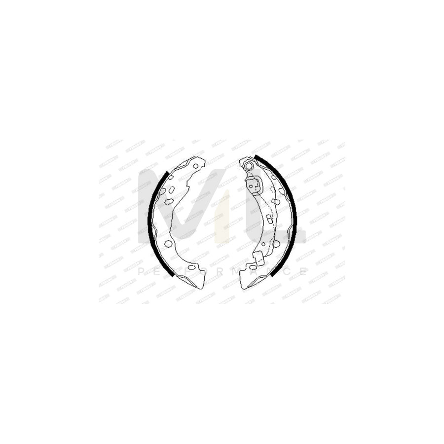 FERODO PREMIER FSB642 Brake Shoe Set | ML Performance Car Parts