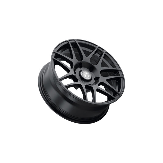 Forgestar F17277084P00 17x7 F14 Drag Semi Concave 6x139.7 ET0 BS4 Satin Black Drag Racing Wheel