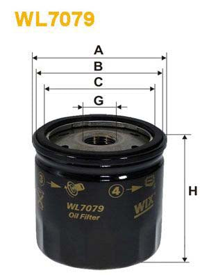 WIX Filters WL7079 Oil Filter