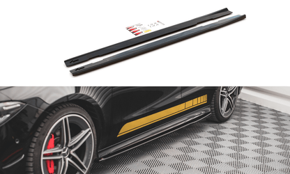 Maxton Design ME-CLA-118-AMG-SD1T Side Skirts Diffusers Mercedes Benz CLA 35/45 AMG C118 | ML Performance UK Car Parts