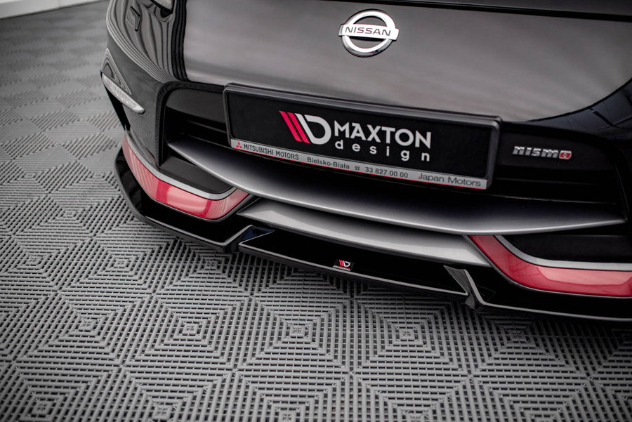 Maxton Design Nissan 370Z Nismo Facelift Front Splitter V.2