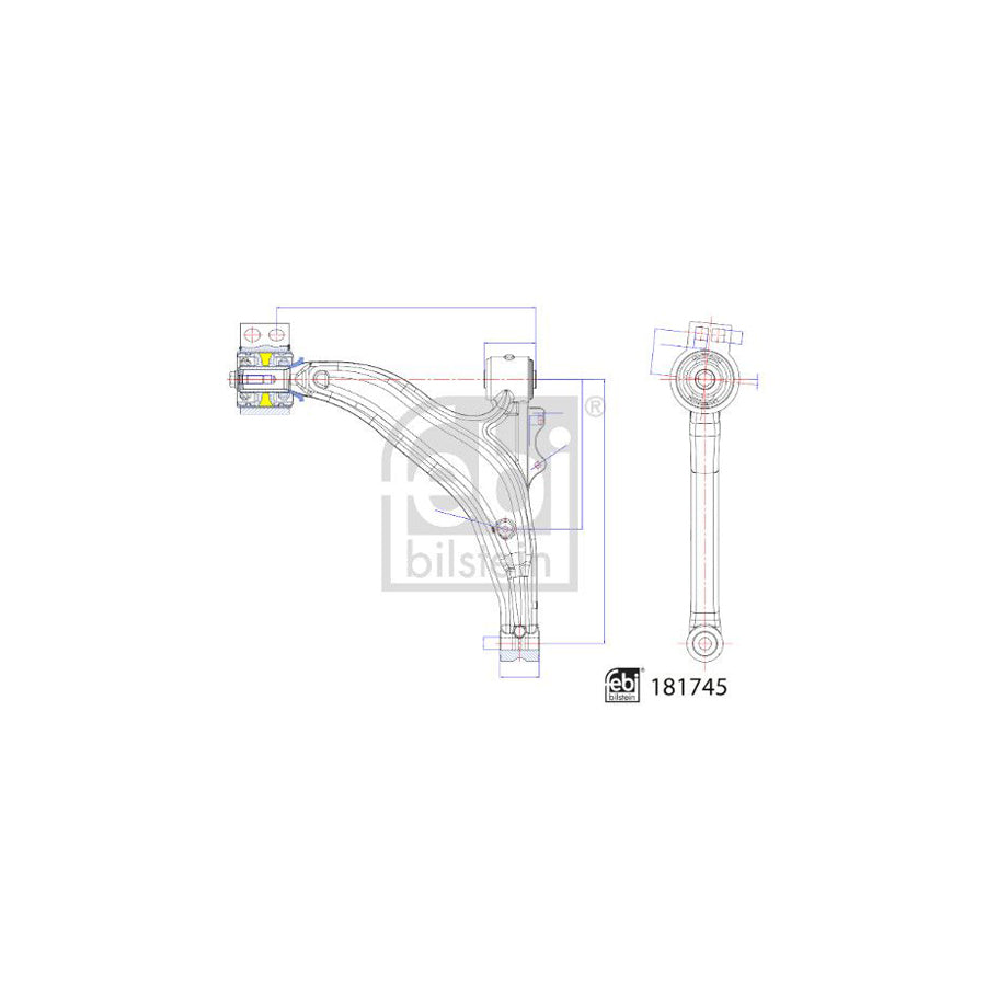 Febi Bilstein 181745 Suspension Arm