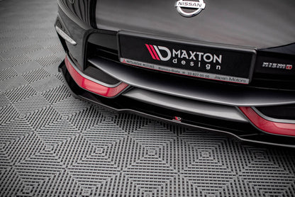 Maxton Design Nissan 370Z Nismo Facelift Front Splitter V.1