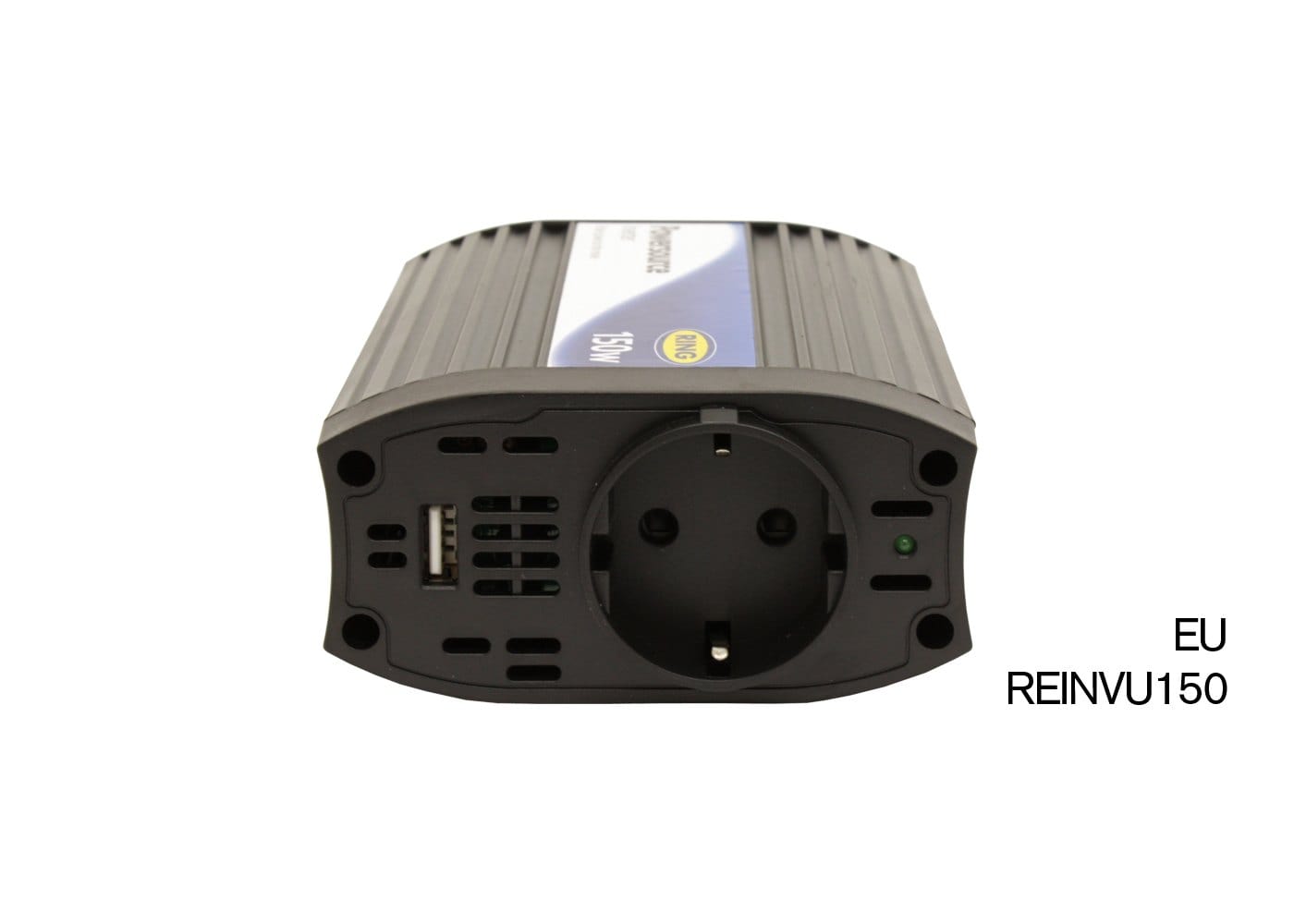 RING RINVU150 12V DC to 240V AC, 150W PowerSource inverter With 2.1A USB - Single Socket | ML Performance