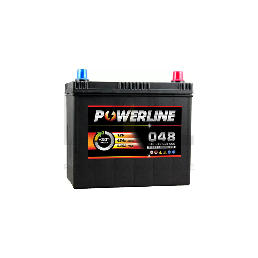 048 Powerline Car Battery 12V | Car Batteries UK | ML Performance Car Parts