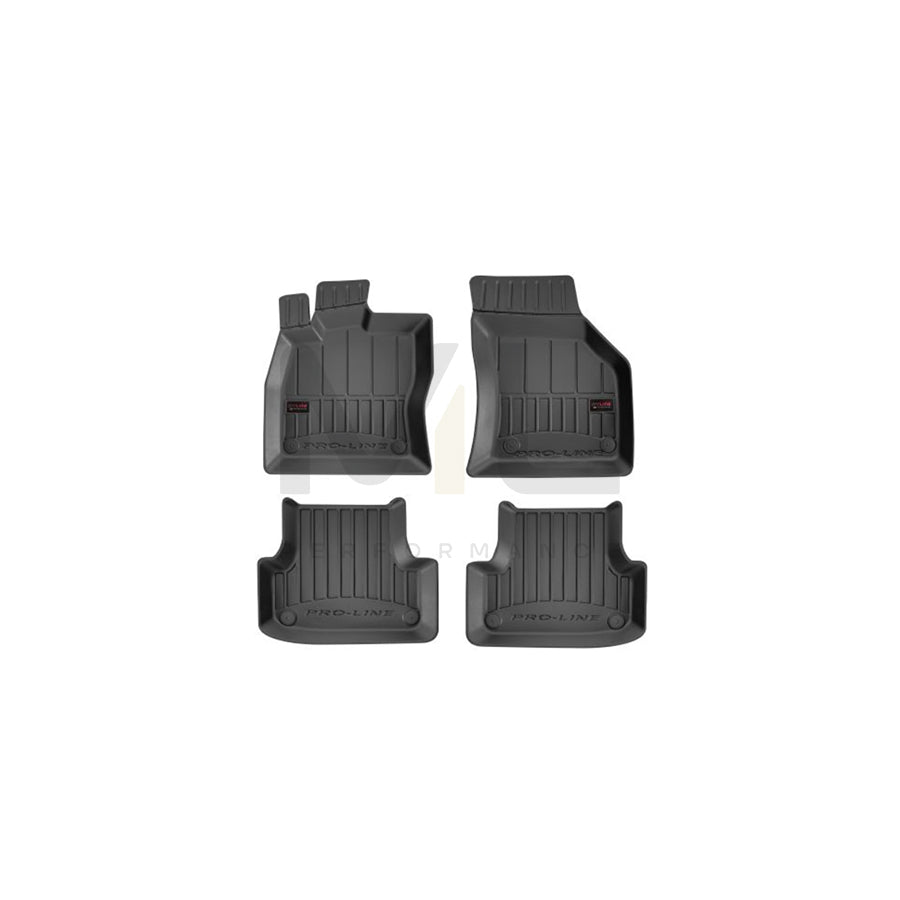 FROGUM 3D407039 Floor mat set for AUDI A3 Hatchback (8V1, 8VK) Elastomer, Front and Rear, Quantity: 4, Black | ML Performance Car Parts