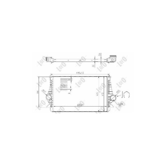 Abakus 0170180008 Intercooler | ML Performance UK