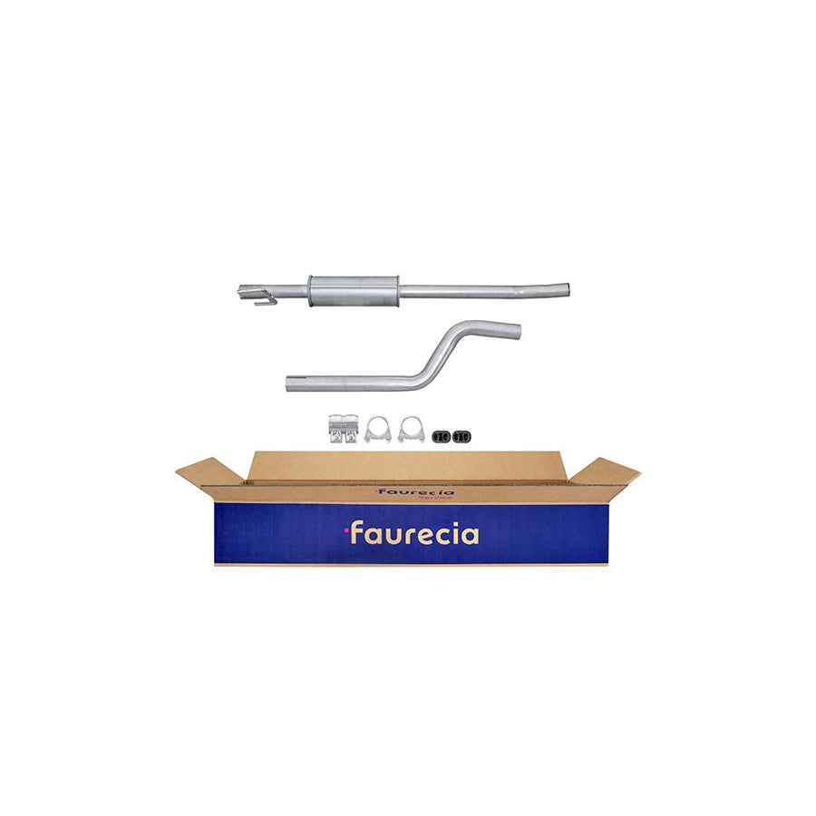 Hella 8LB 366 021-071 Front Silencer For Opel Astra