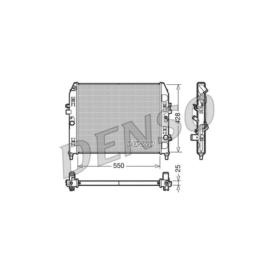 Denso DRM44008 Drm44008 Engine Radiator For Mazda Mx-5 Iii (Nc) | ML Performance UK