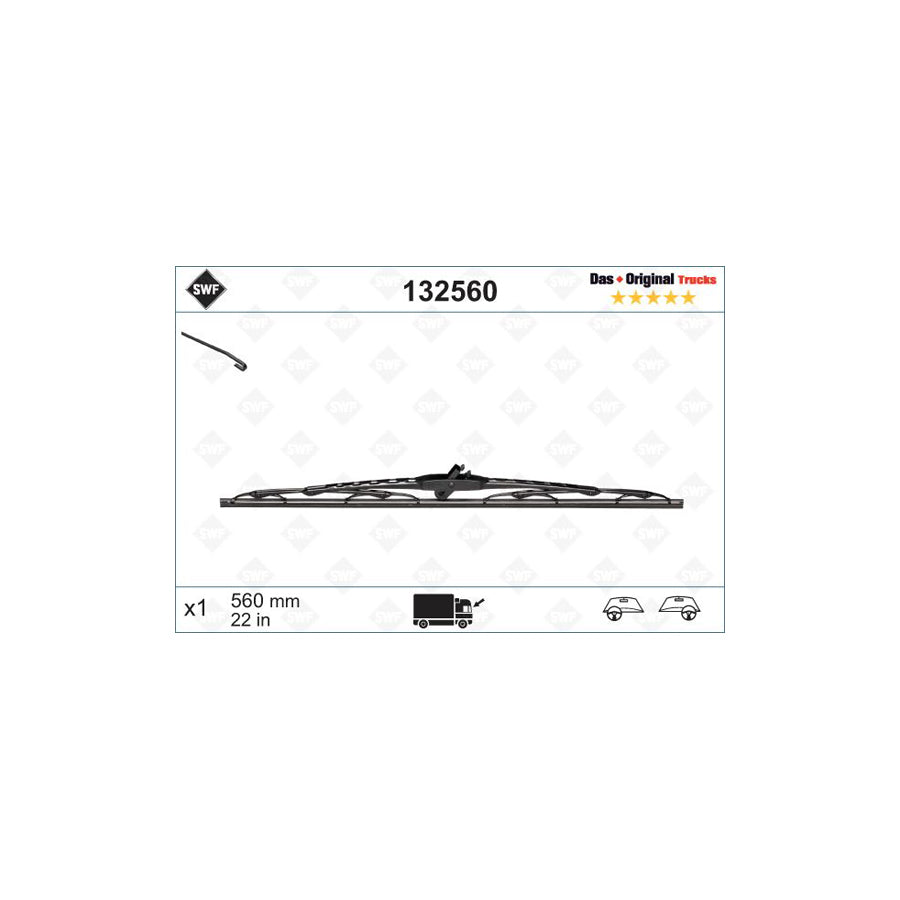 Swf 132560 Original Wiper Blade | ML Performance UK Car Parts