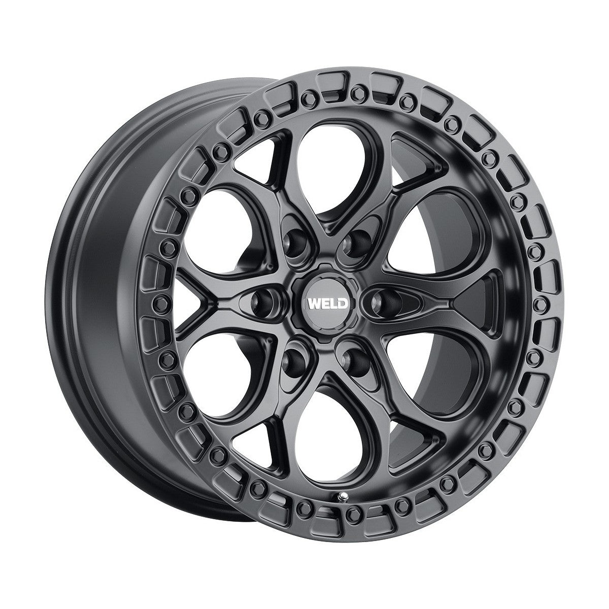 Weld W10879089500 Ledge 6 W108 Wheel 17x9 6x135 ET0 BS5 Satin Black