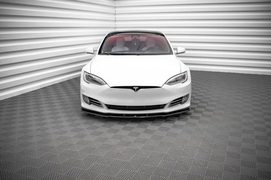 Maxton Design Tesla Model S (Facelift) Front Splitter V.1