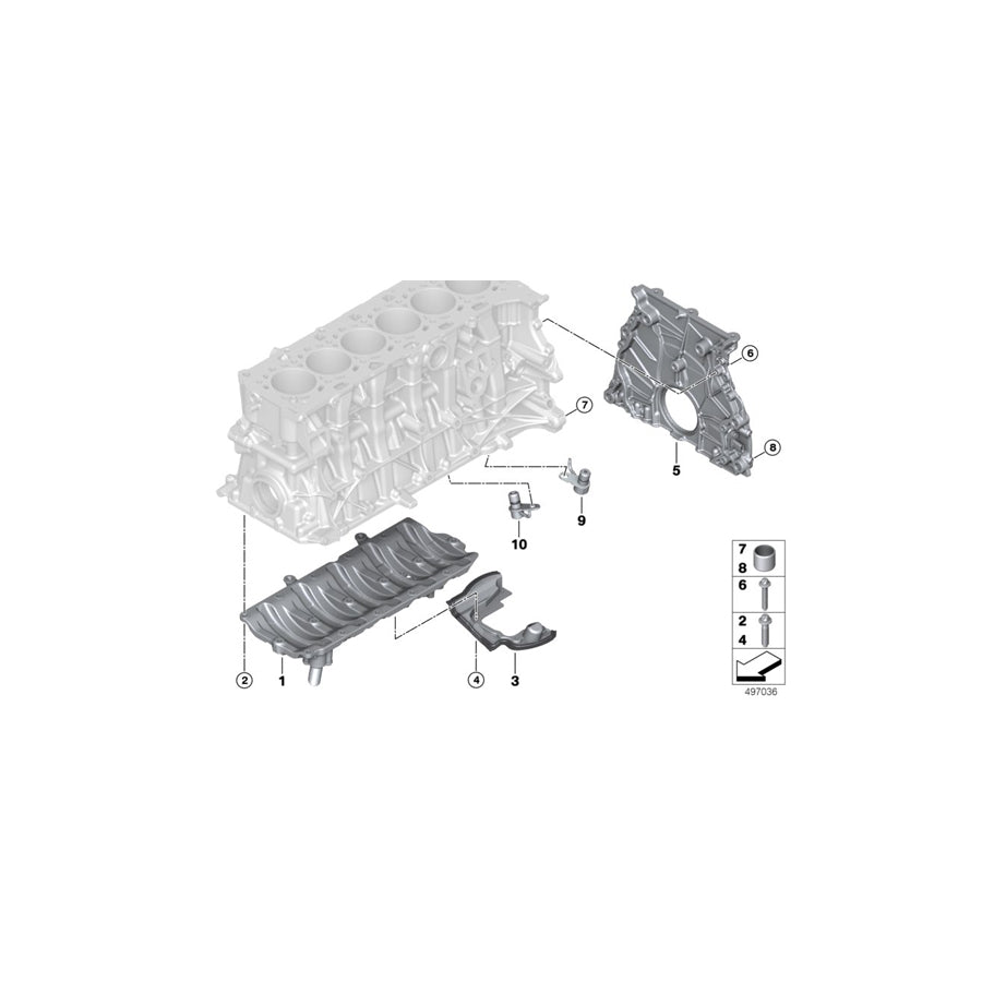 Genuine BMW 11428073651 Oil Spraying Nozzle (Inc. X3 M & X4 M) | ML Performance UK Car Parts