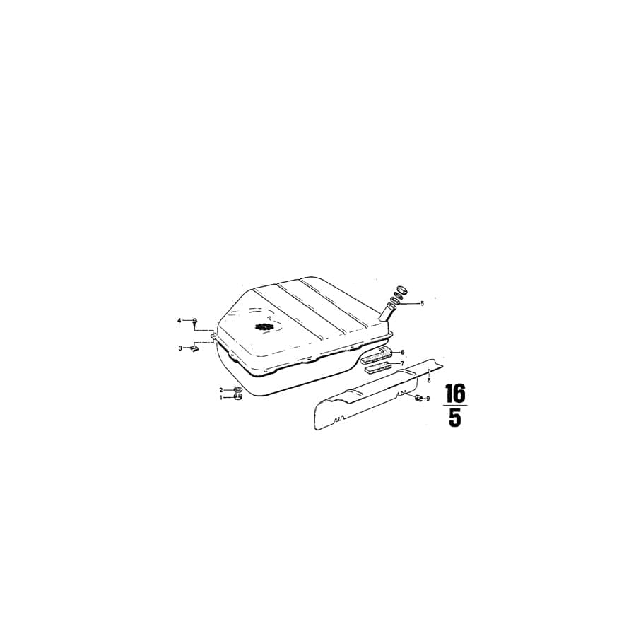 Genuine BMW 16111100205 Gasket (Inc. 2500, 3.0Si & 2800) | ML Performance UK Car Parts