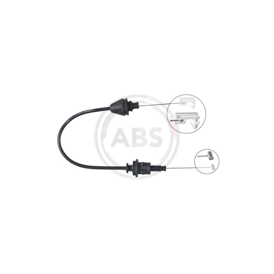 A.B.S. K37550 Throttle Cable | ML Performance UK Car Parts