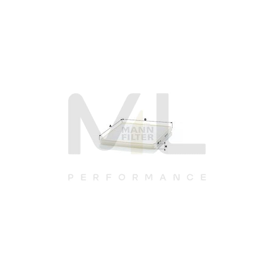MANN-FILTER CU 2326 Pollen filter Particulate Filter | ML Performance Car Parts