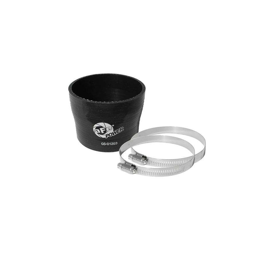 aFe 59-00019 (3-3/4 IN ID to 3-1/2 IN ID x 3 IN L) Straight Reducing Coupler - Black Replacement Coupling Kit | ML Performance UK Car Parts