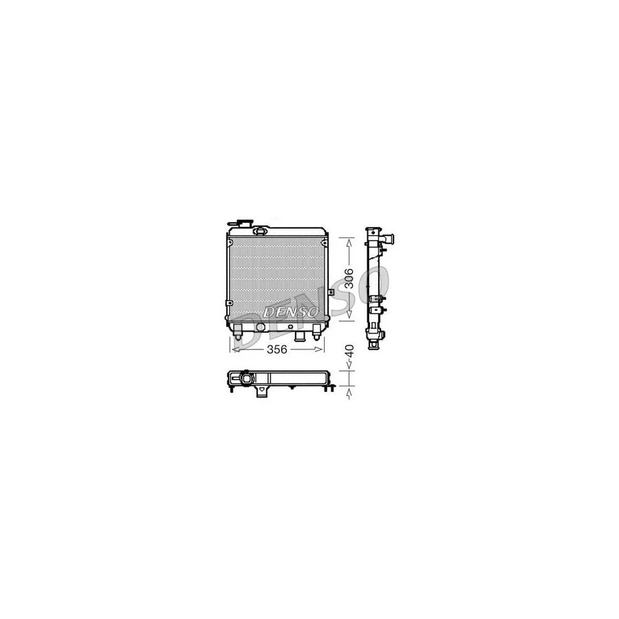 Denso DRM09081 Drm09081 Engine Radiator | ML Performance UK