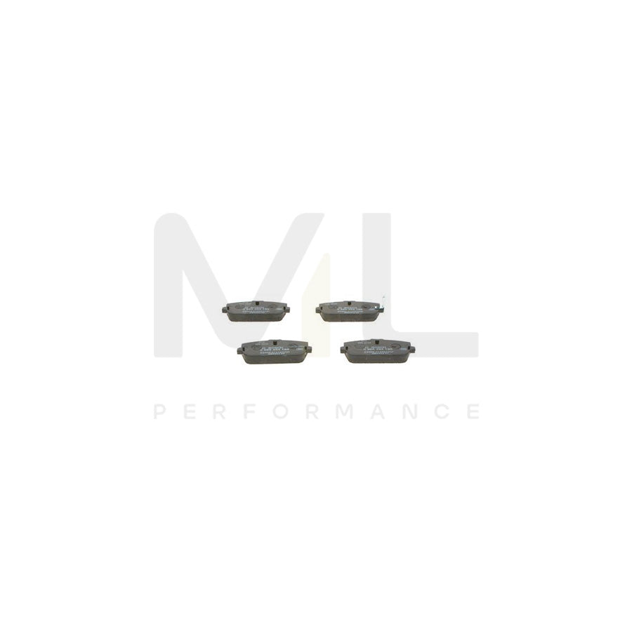 Bosch 0986494190 Brake Pad Set With Acoustic Wear Warning, With Anti-Squeak Plate BP1136 | ML Performance Car Parts