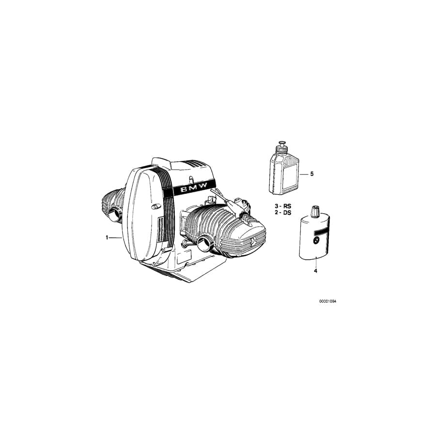Genuine BMW 11009056146 Repair Kit F Oil Cooler Oil Change (Inc. R 100 R, R 80 GS) | ML Performance UK Car Parts