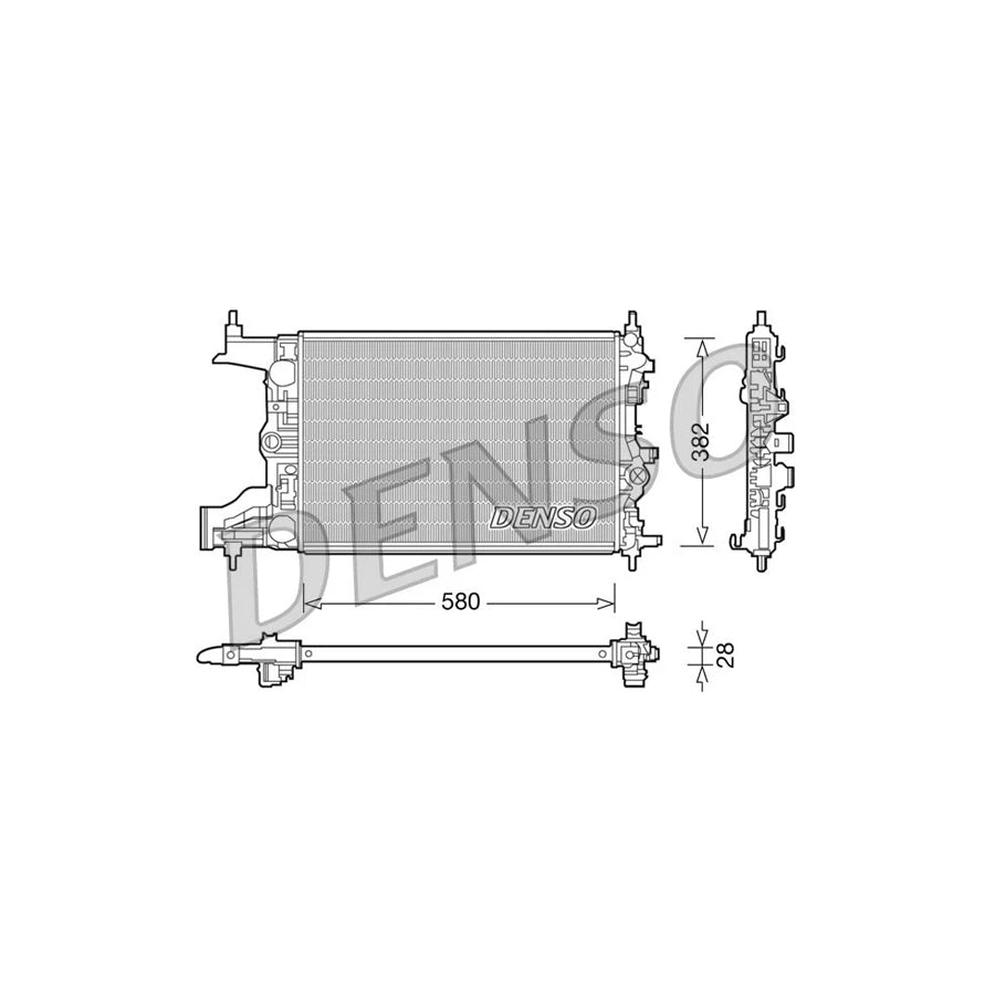 Denso DRM20098 Drm20098 Engine Radiator | ML Performance UK