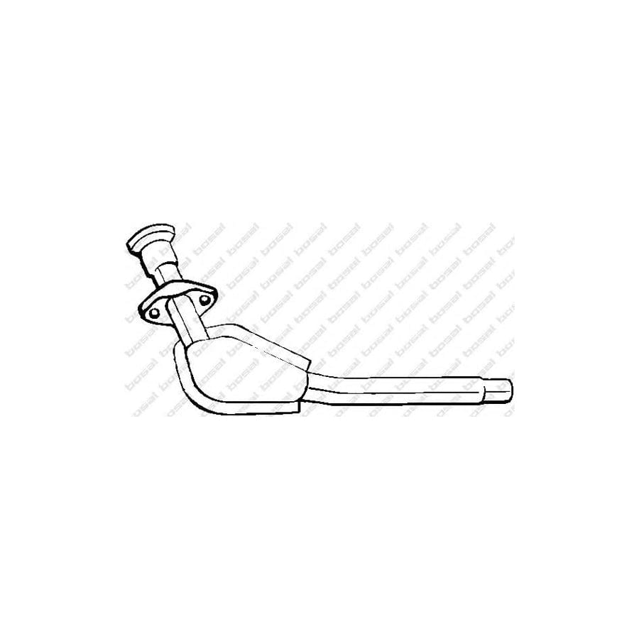 Bosal 154-655 Front Silencer For Ford Capri Iii (Gecp)