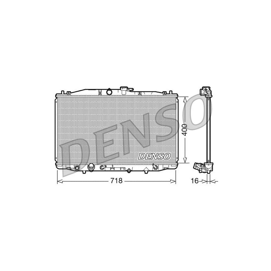 Denso DRM40023 Drm40023 Engine Radiator For Honda Accord | ML Performance UK