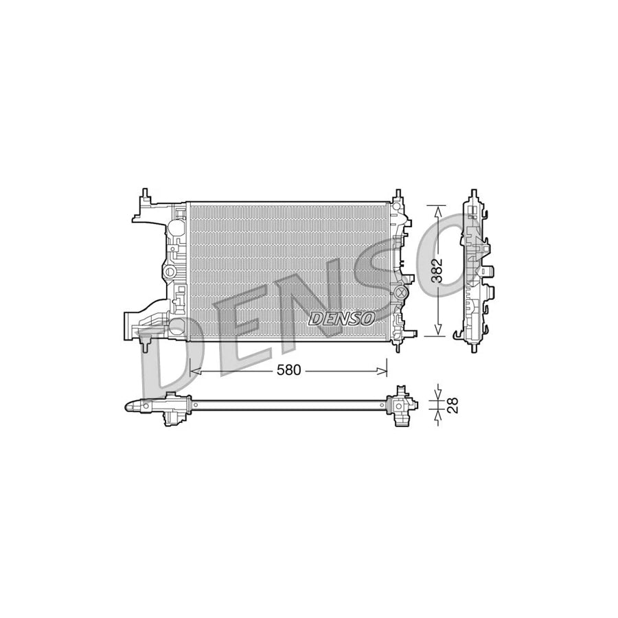 Denso DRM20096 Drm20096 Engine Radiator | ML Performance UK