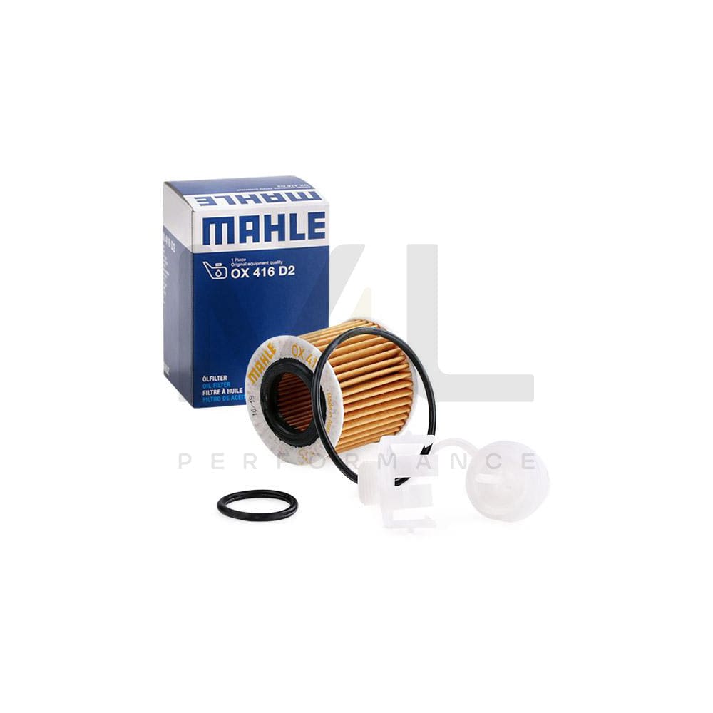 MAHLE ORIGINAL OX 416D2 Oil Filter Filter Insert | ML Performance Car Parts