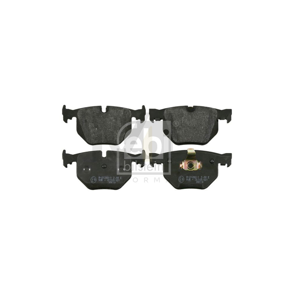 Febi Bilstein 16434 Brake Pad Set For Bmw 7 (E65, E66, E67) Rear Axle, Prepared For Wear Indicator | ML Performance Car Parts