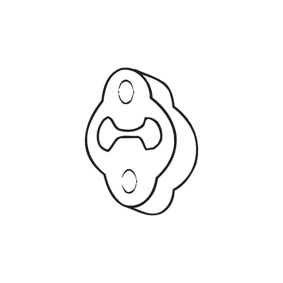 Bosal 255-009 Rubber Strip, Exhaust System