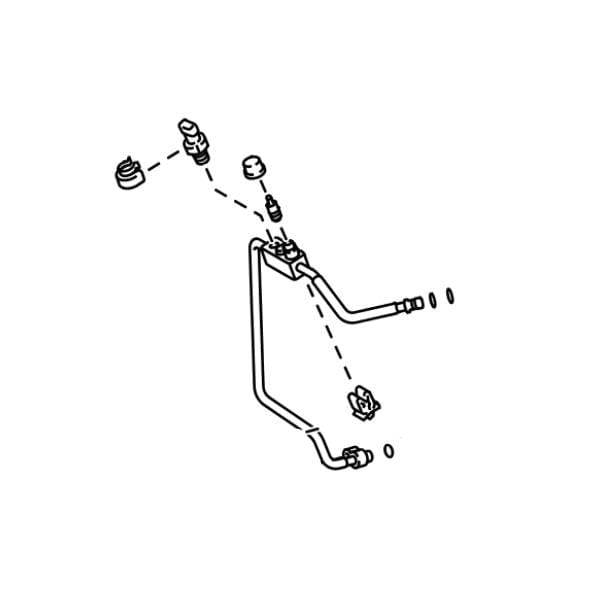 Genuine Lexus 88706-3A600 GS Phase 4 High Pressure Air Con Pipe A