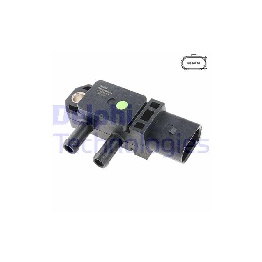 Delphi Dps00024-12B1 Sensor, Exhaust Pressure