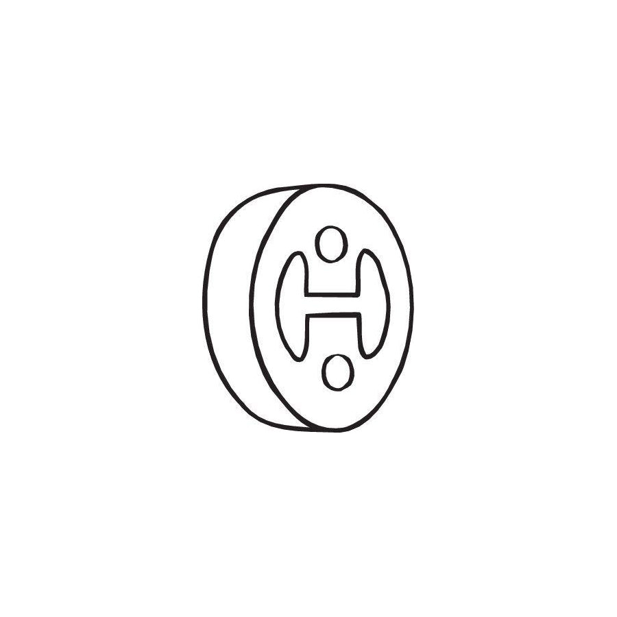 Bosal 255-149 Rubber Strip, Exhaust System