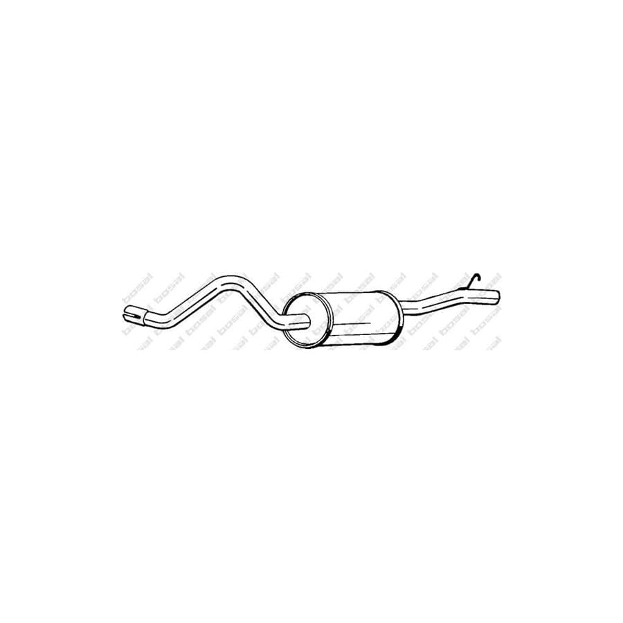 Bosal 279-759 Rear Silencer For Saab 900