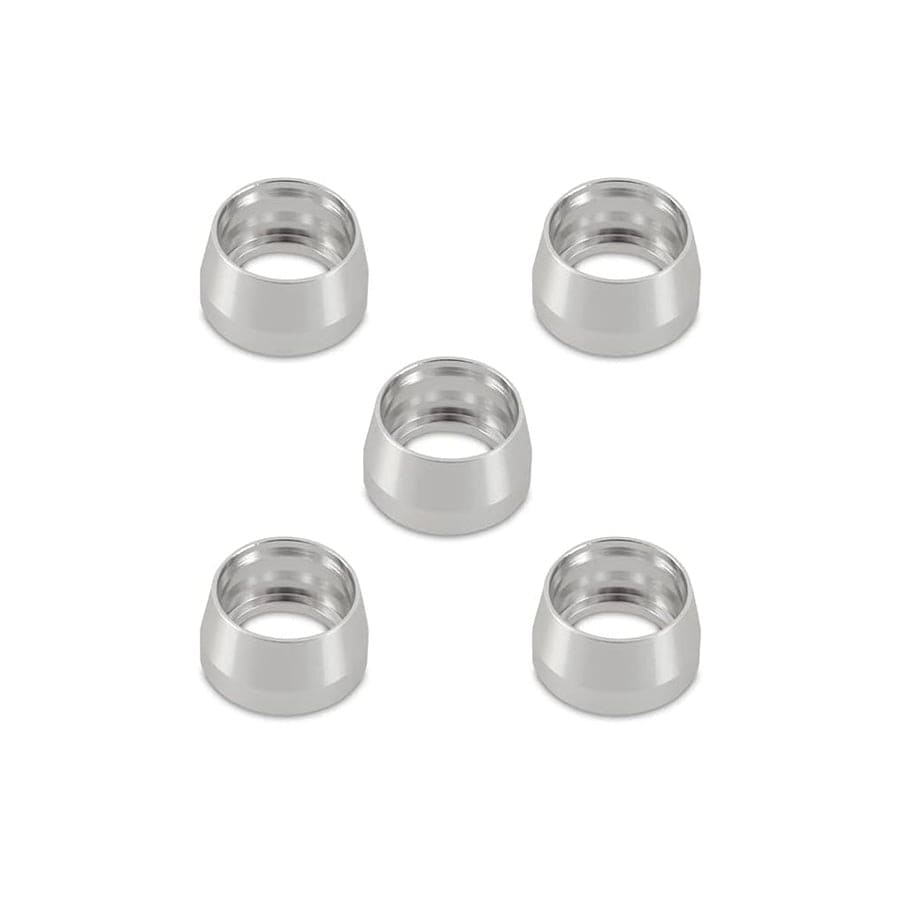 Mishimoto MMFT-RPF-08 Replacement -08AN PTFE Fitting Ferrules 5 pack