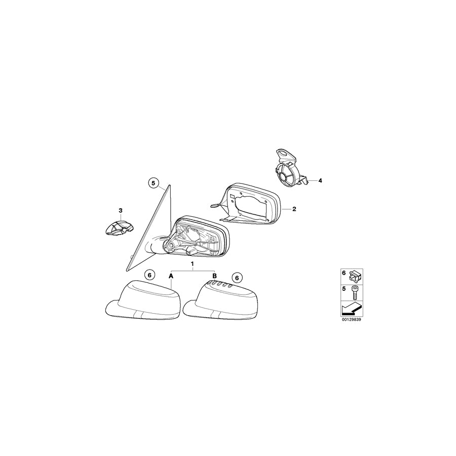 Genuine BMW 67137191413 E65 E66 E67 Actuator Right (Inc. 730d, 745LiS & 735i) | ML Performance UK
