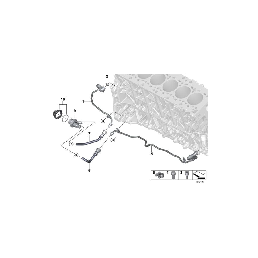 Genuine BMW 11538583585 F30 F34 F36 Line From Scr Metering Module-Water Pump (Inc. 430dX, 435dX & 430d) | ML Performance UK Car Parts